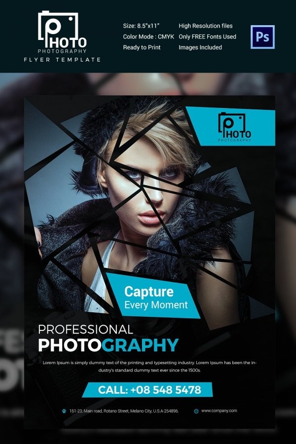 Photography Flyer Template 28 Free PSD Format Download Document Templates