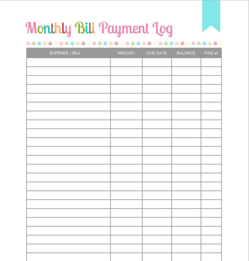 Pin By Jenny Powers On Budget Binder Pinterest Budgeting Bill Document Paying Spreadsheet
