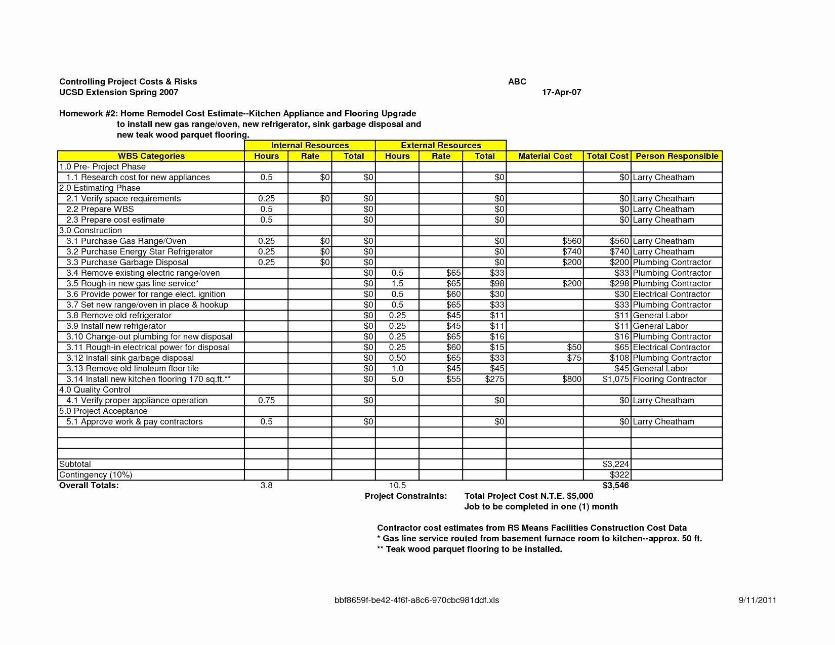 Piping Takeoff Spreadsheet Fresh Quantity Excel Document