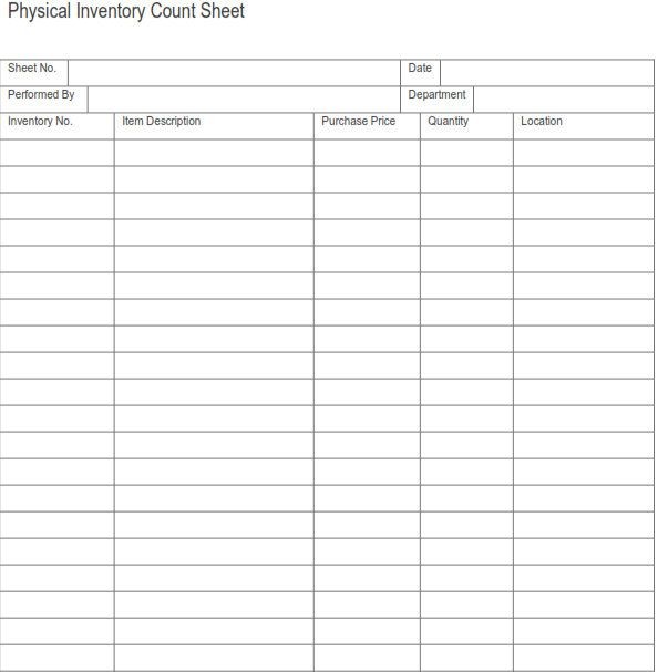 Printable Blank Inventory Spreadsheet Charlotte Clergy Coalition Document Sheets