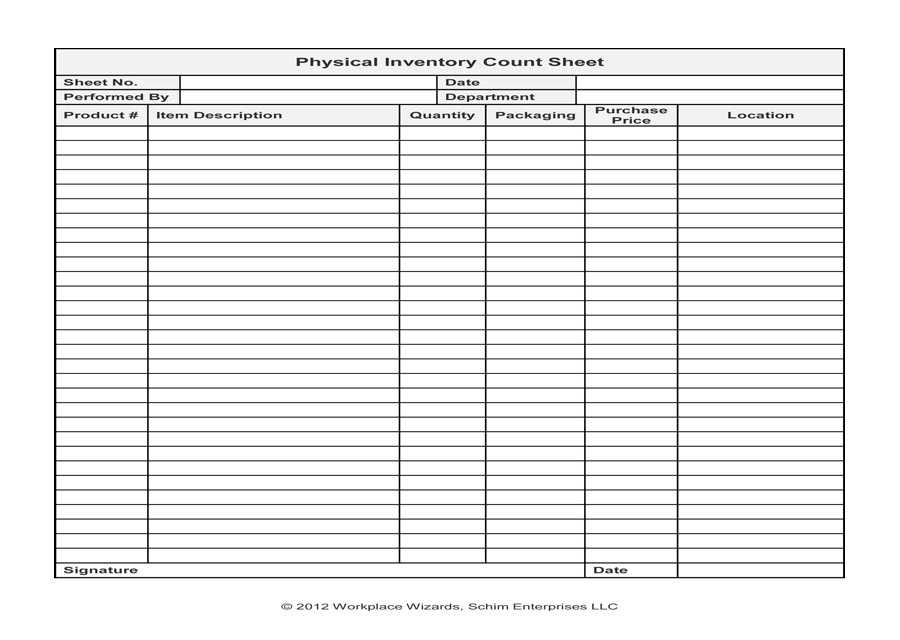 Printable Liquor Inventory SheetS Sosfuer Spreadsheet Document