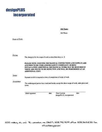 Printable Sample IT Services Contract Form Laywers Template Forms Document Simple Service