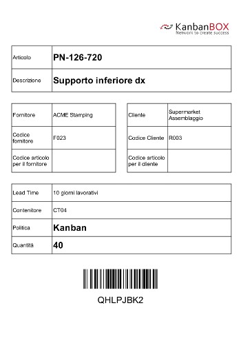 Printing Kanban Labels KanbanBOX Electronic E Document Card Template