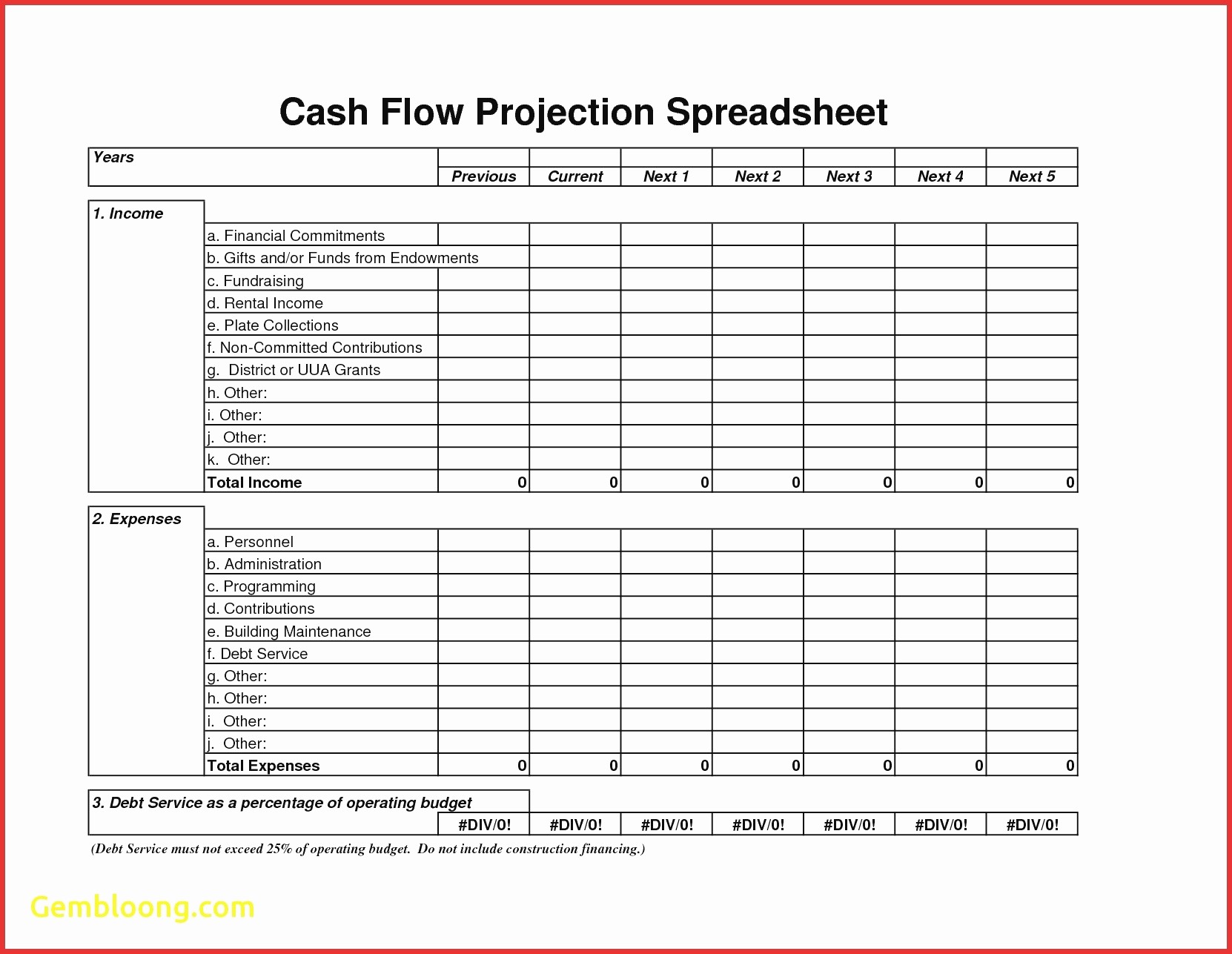 Pro Forma Sales Forecast Template Fresh