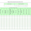 Production Downtime Record Sheet Document Tracker Excel Template