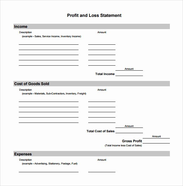 Profit And Loss Template Google Docs Awesome 50 New Filename Document