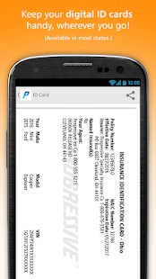 Progressive Apps On Google Play Document Insurance Identification