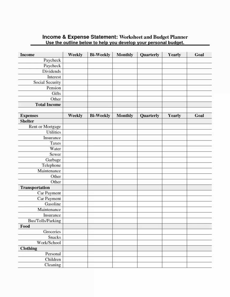 Quarterly Balance Sheet Template Financial Statement Worksheet Document
