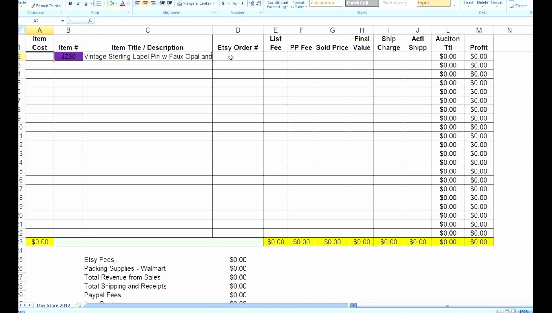 Reloading Log Excel Unique Data Spreadsheet For