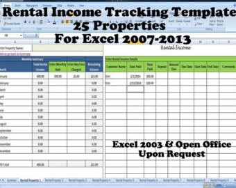 Rent Payment Tracker Spreadsheet As Budget Excel Numbers