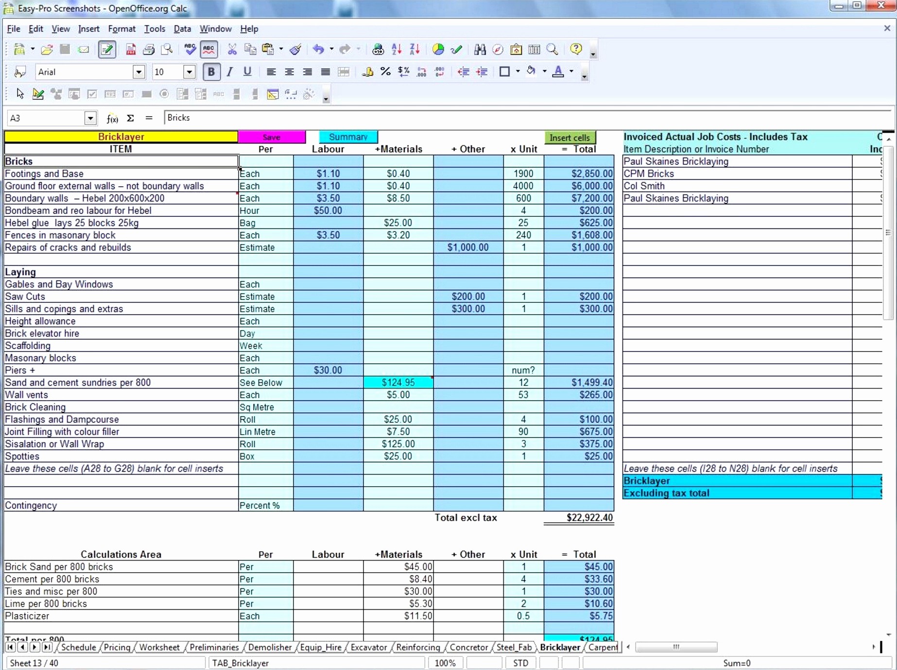 Residential Electrical Load Calculator Excel Beautiful Document
