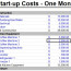 Restaurant Startup Spreadsheets On Spreadsheet Templates Expense Document Costs
