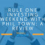 Rule One Investing Weekend With Phil Town A Review Mastery Of Money Document Seminar Reviews