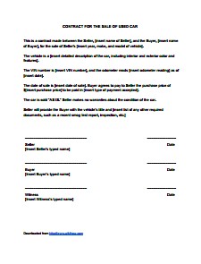 Sales Contract Template Free Download Create Edit Fill And Print Document In The