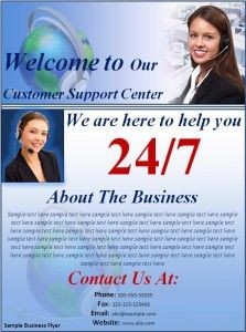 Sample Business Flyer Template Computers Can Earn Money Document Flyers For