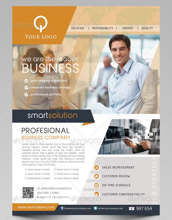 Sample Consulting Business Flyers Design Tier Crewpulse Co Document Samples