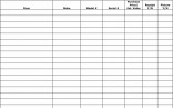 Sample Inventory Sheet For Restaurant Or Bakery Document