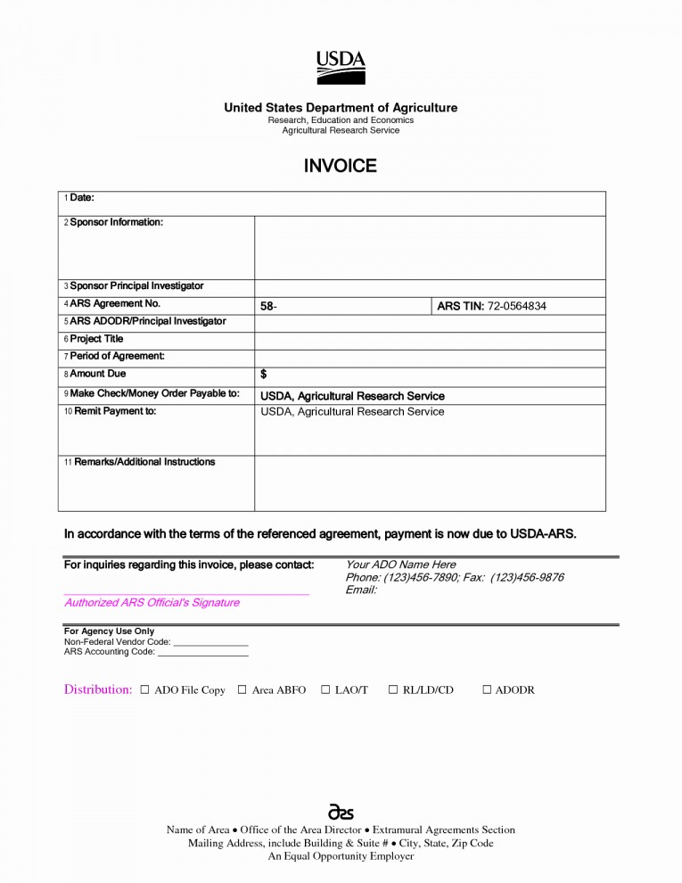Sample Invoice For Accounting Services
