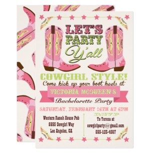 Save 60 On Cowgirl Bachelorette Party Invitations Limited Time Document
