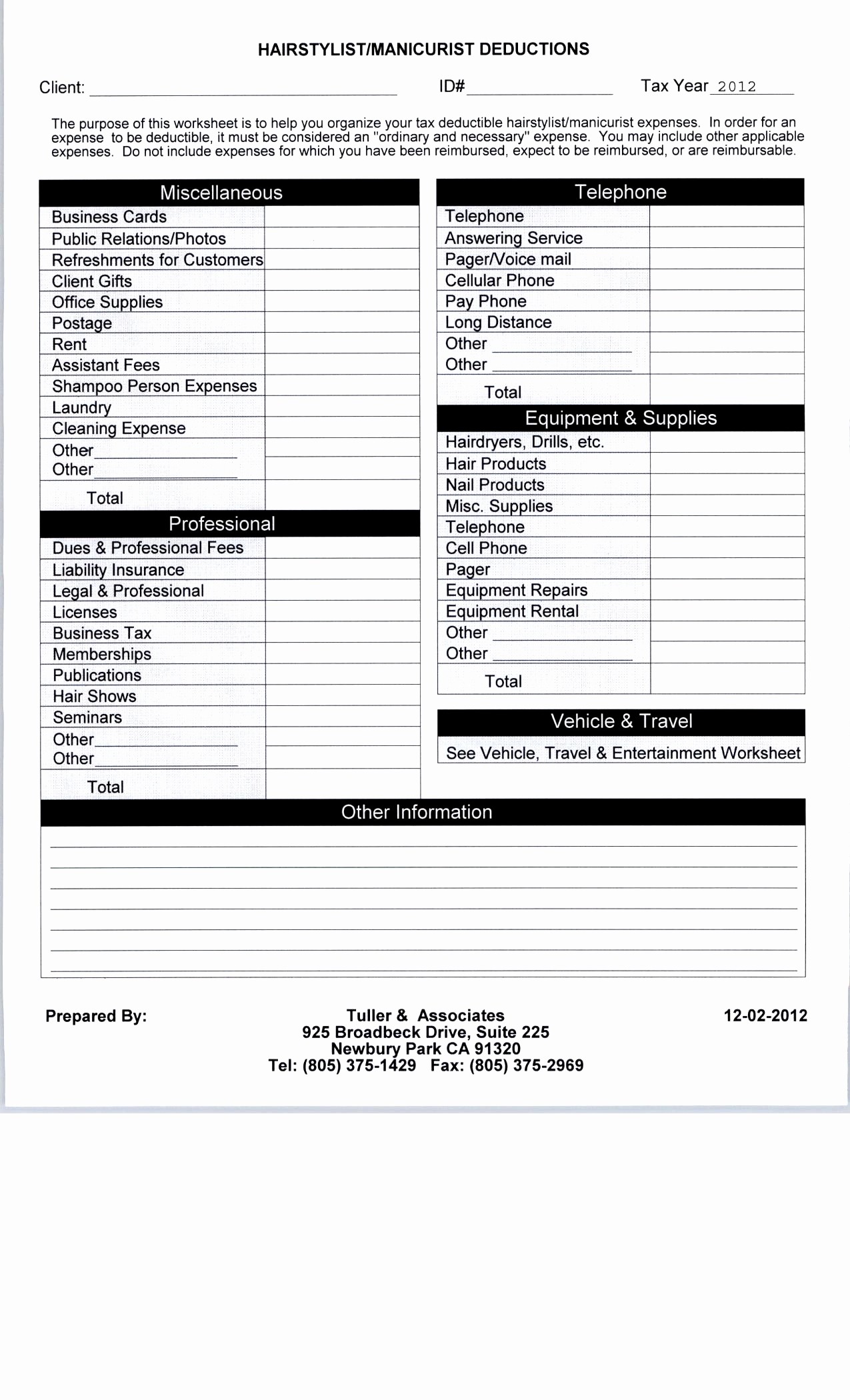 Schedule C Car And Truck Expenses Worksheet Best Of
