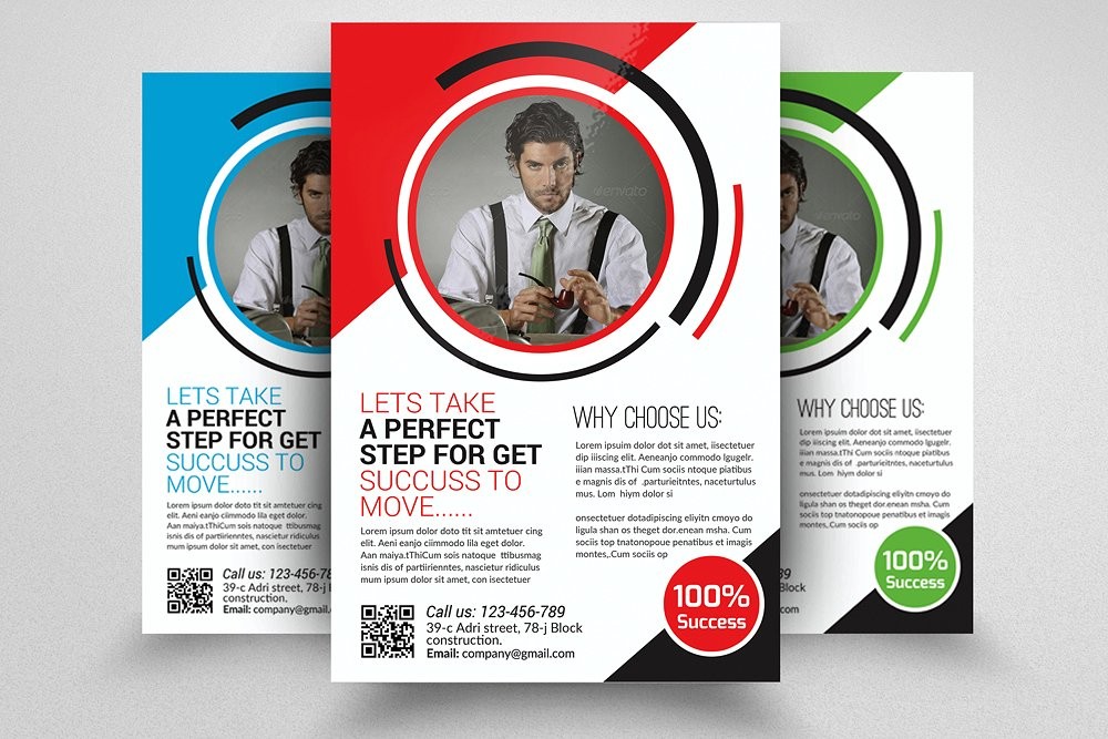 Small Business Consulting Flyer Templates Creative Market
