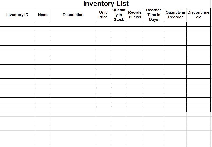 Small Business Inventory Spreadsheet On How To Make An Excel Document Sheets For