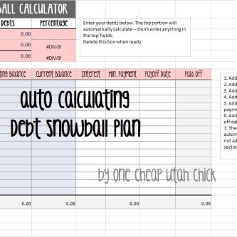 Snowball Debt Spreadsheet On Google Spreadsheets Rl Document Worksheet