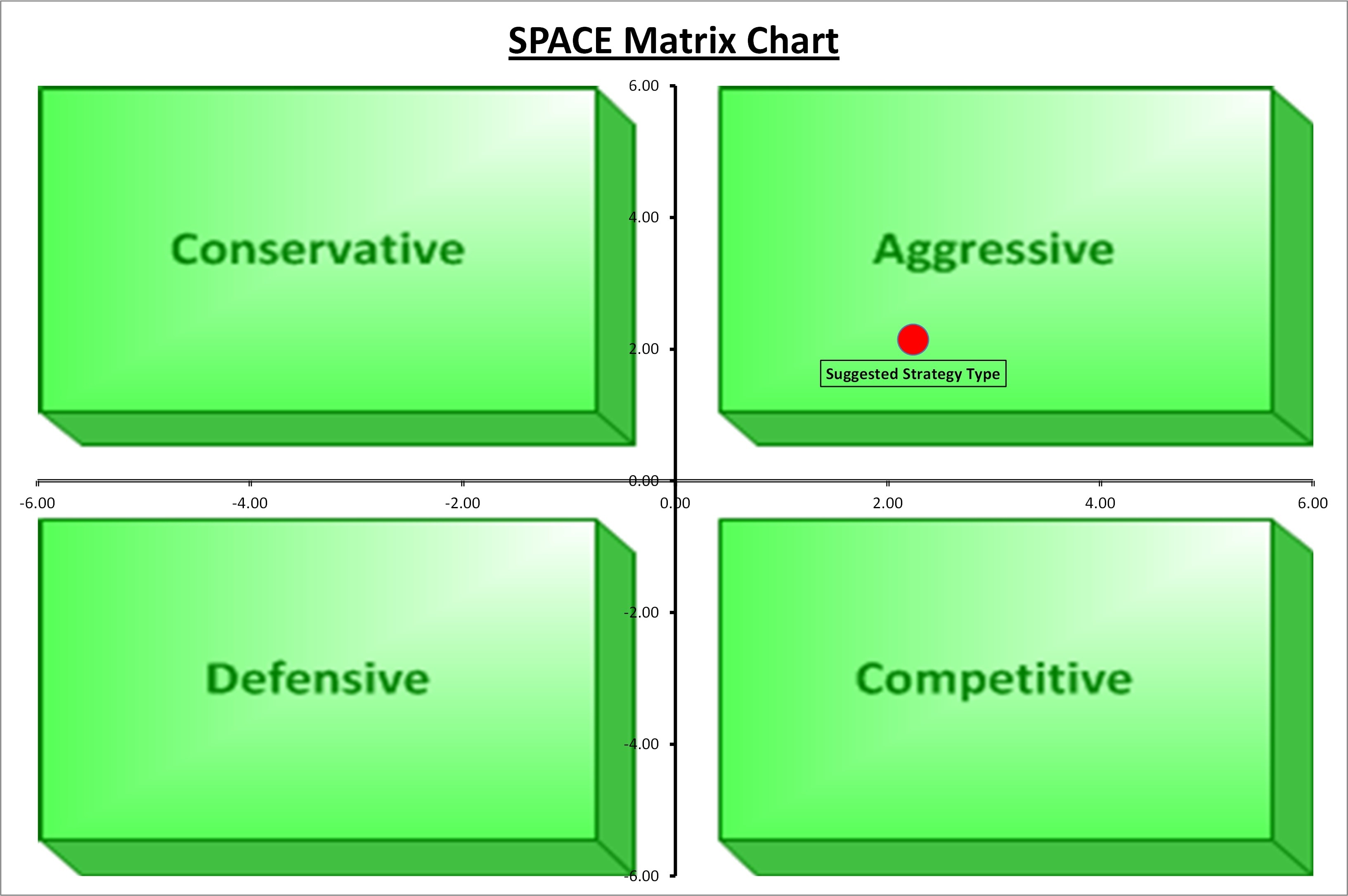 SPACE Matrix Template Excel Document