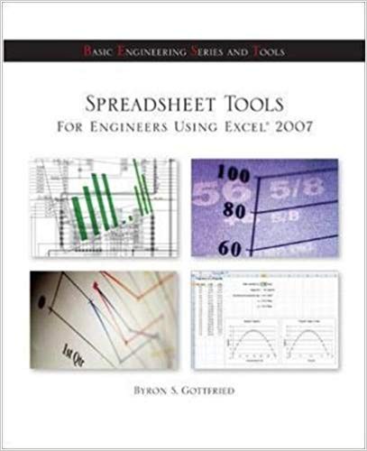 Spreadsheet Tools For Engineers Using Excel 2007 9780073385860 Document