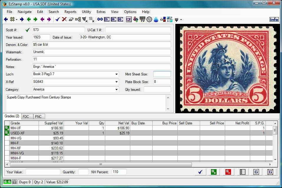 Stamp Collecting Software EzStamp From SoftPro Document Free