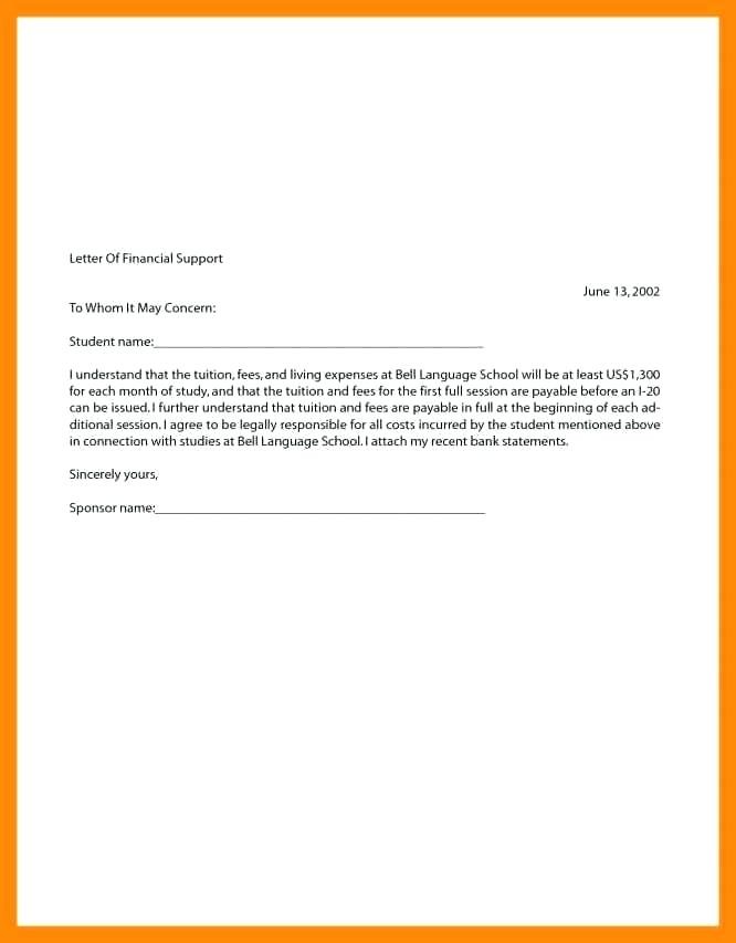 Thank You Letter For Financial Support Royaleducation Info Document Of