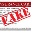 The Dangers Of Fake Auto Insurance Cards Document How To Make A Car Card
