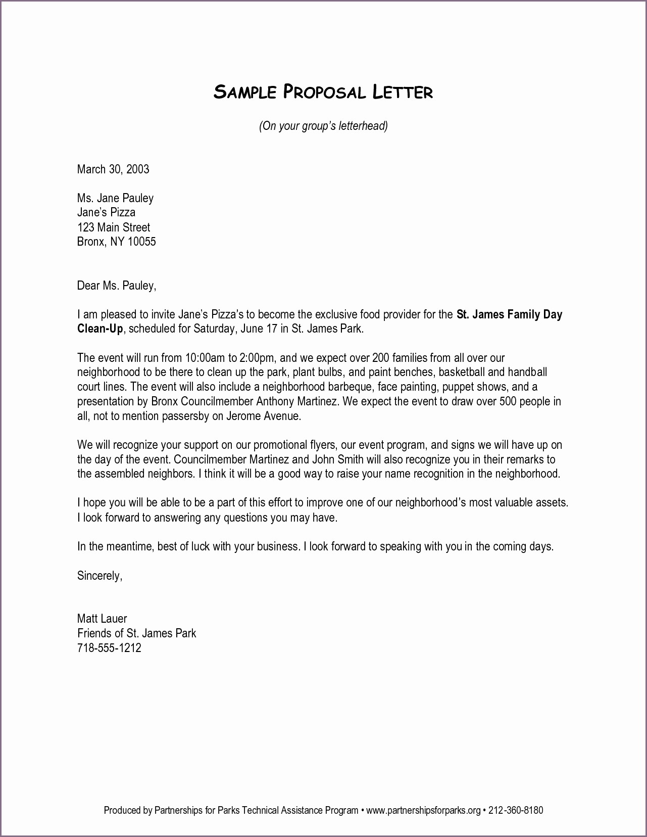 Transport Proposal Template Beautiful Sample Letter For Document