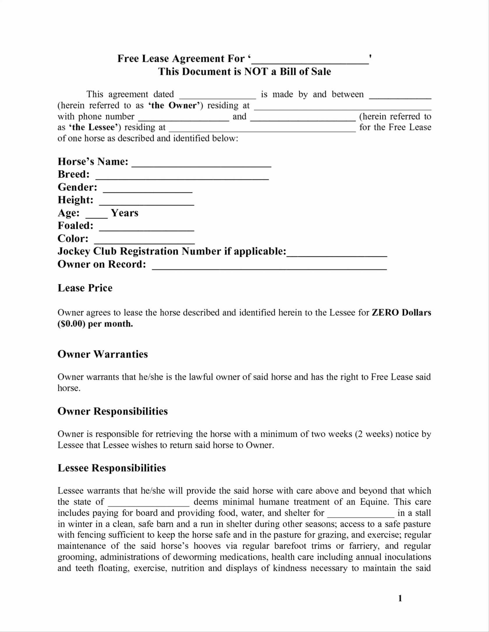 Trucking Lease Agreement Awesome Truck Driver Contract Document