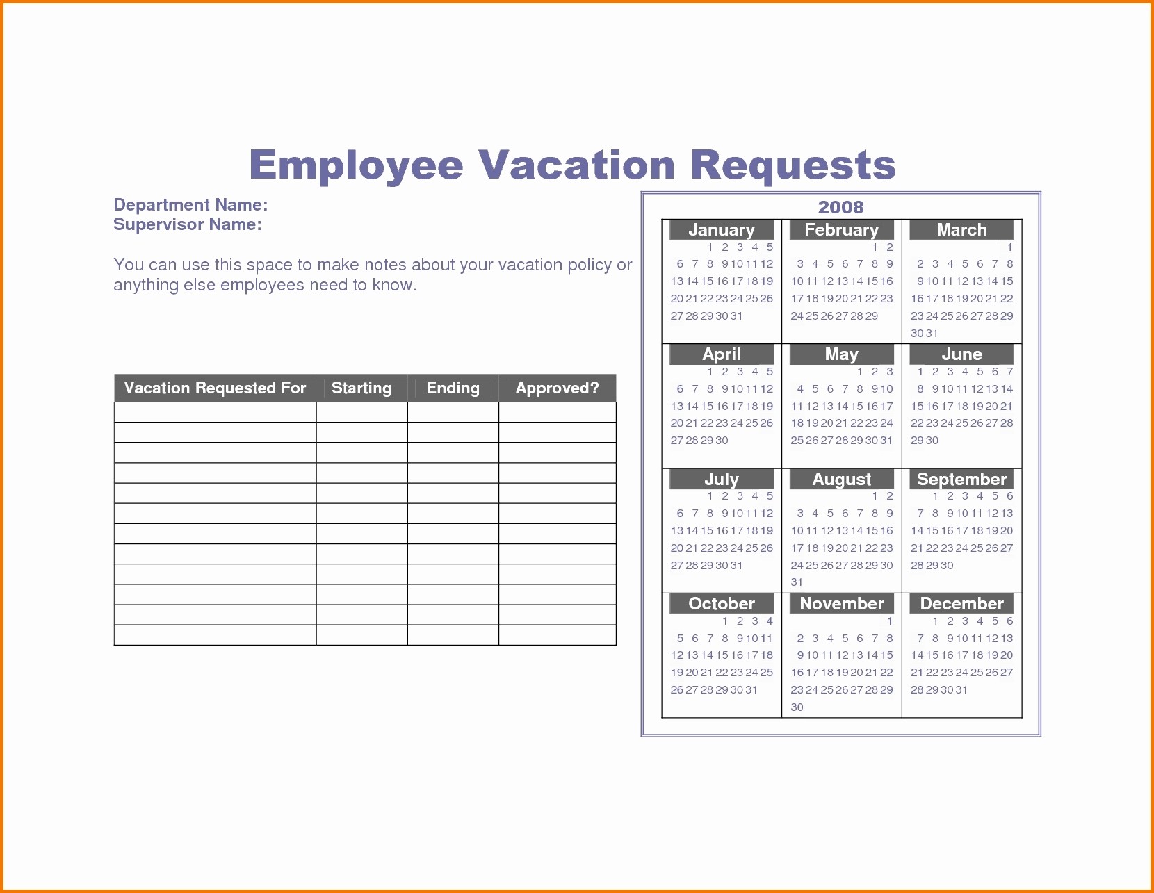 Vacation Accrual Excel Template Luxury Spreadsheet