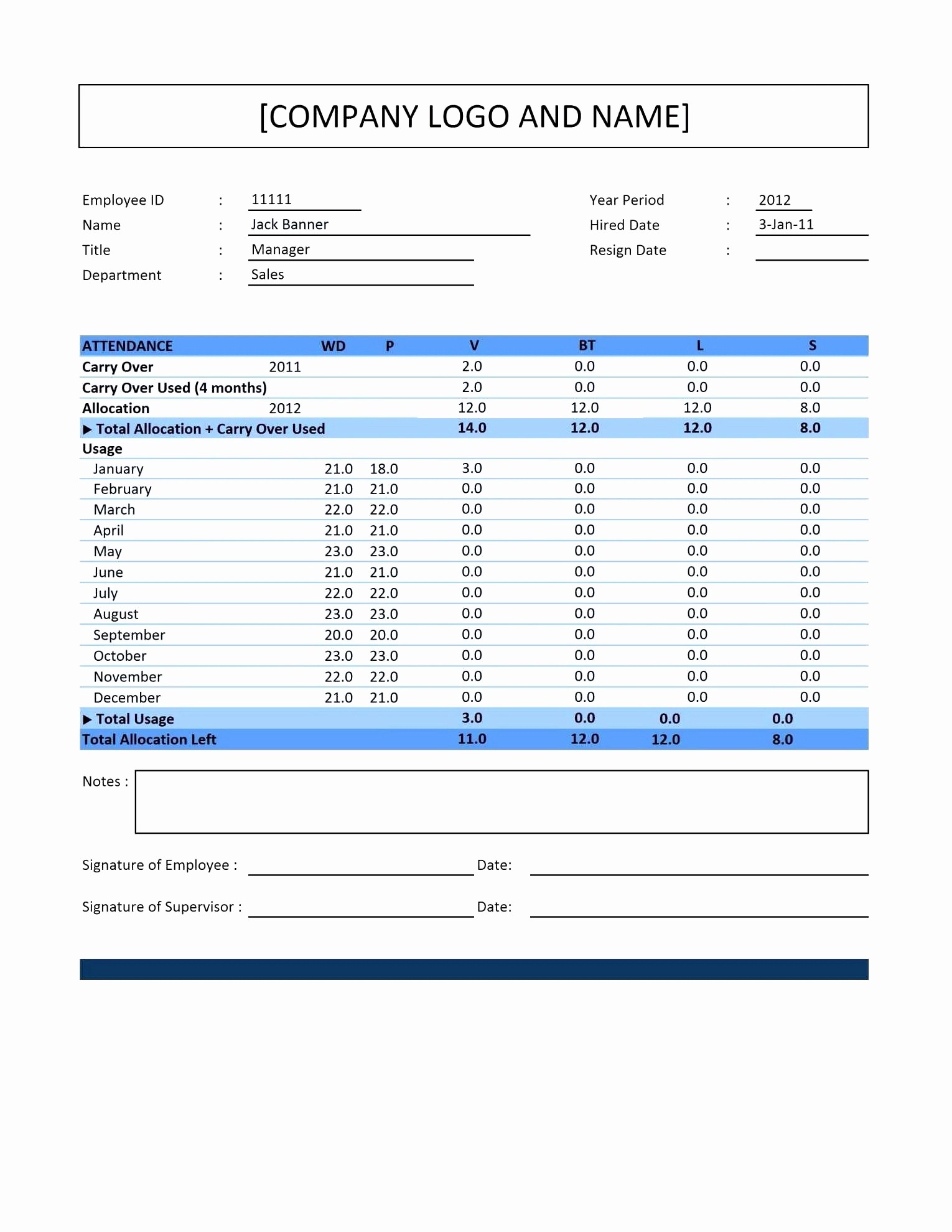 Vacation Accrual Spreadsheet Lovely Employee Document Pto Excel