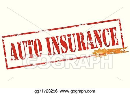 Vector Illustration Auto Insurance Stock Clip Art Gg71723256 Document