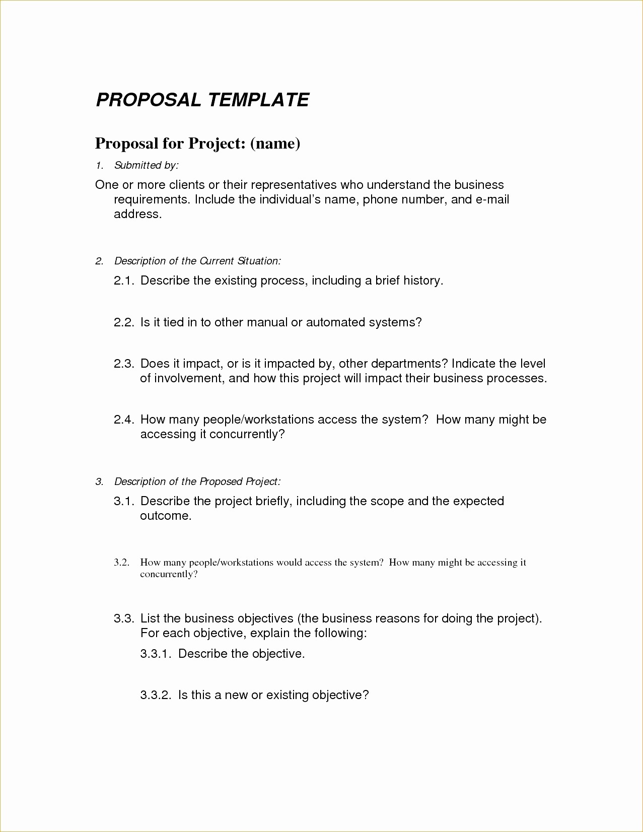 Video Production Proposal Example Best Of Free Document Business Template