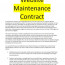 Website Maintenance Contract Template Doc Sample Contracts Document