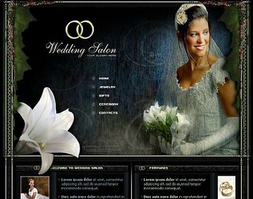 Wedding Website Design Free Chessrankings Com Document Template Download