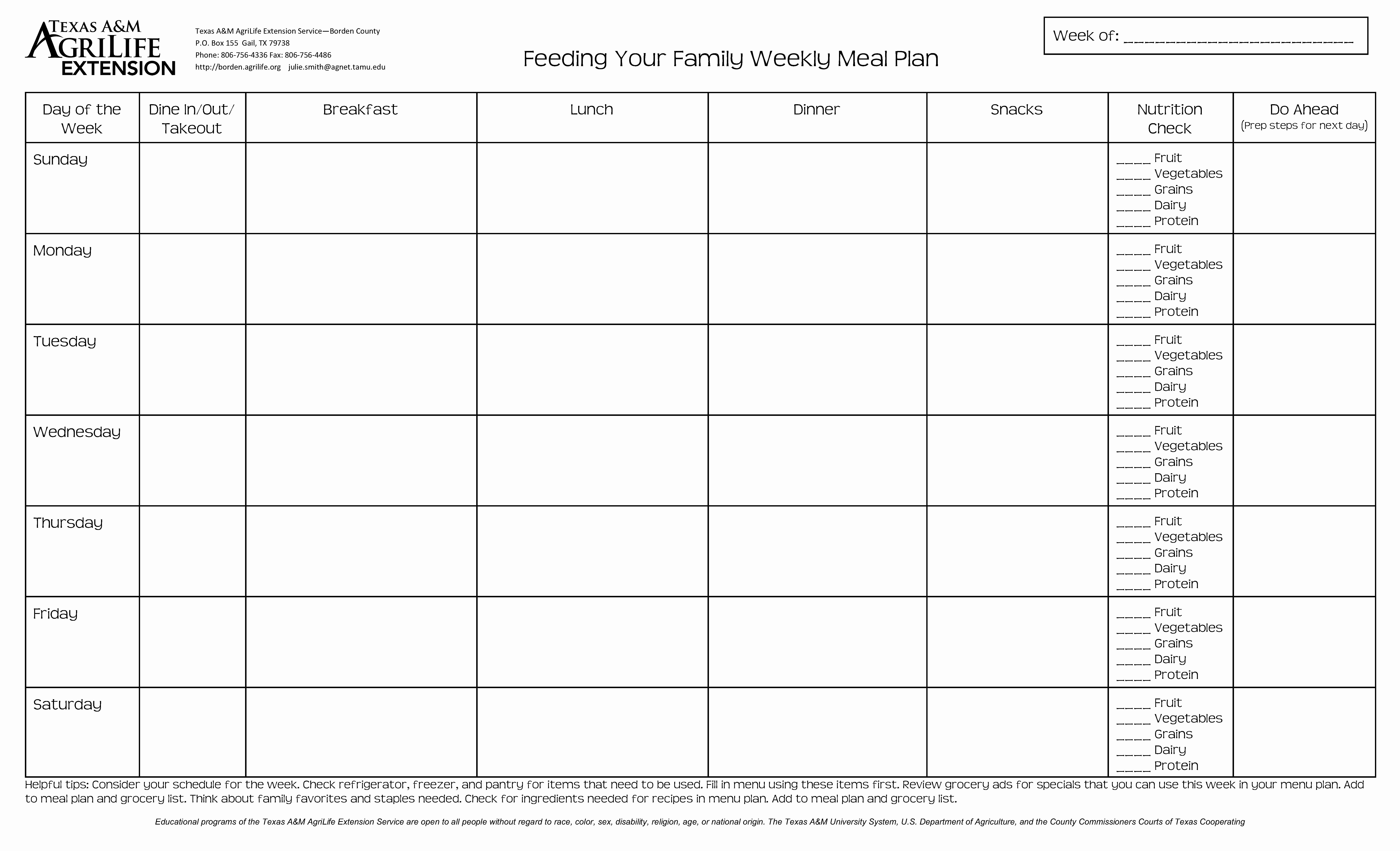 Weekly Meal Planner Excel Beautiful 21 Day Fix Plan Template Document