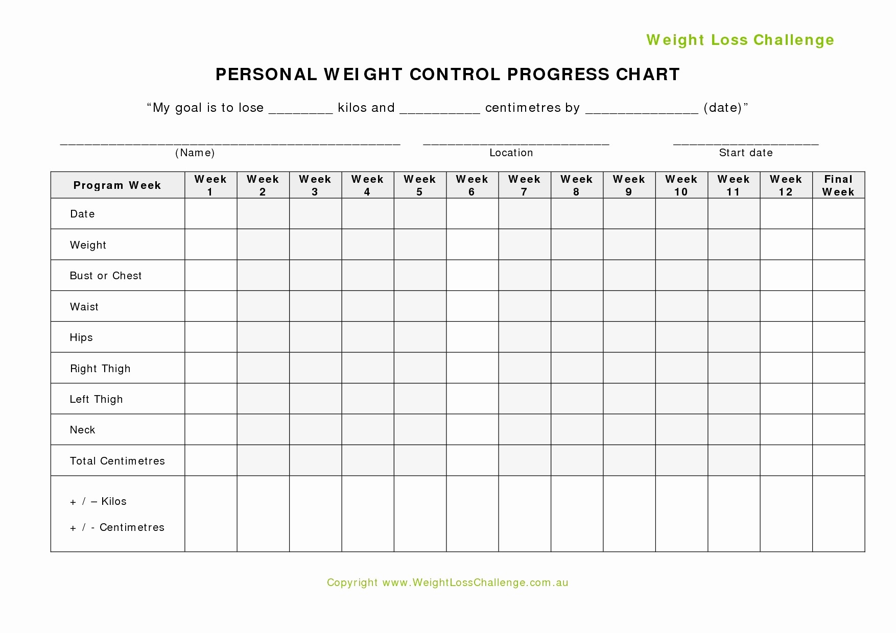 Weight Loss Challenge Tracker Spreadsheet Awesome Group