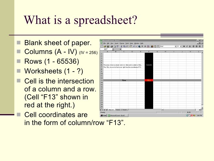 What Is A Spreadsheet Document Does Look Like