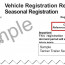Where To Find Your Customer Reference Number Transport And Document Sample Car Registration