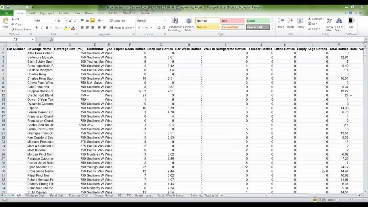 Your Excel Spreadsheet Purchase Orders Via Partender FWD To Document Order Tracking Sheet
