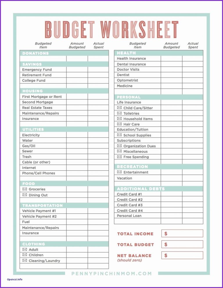 Zero Based Budgeting Template Dave Ramsey Awesome Bud Ing Document