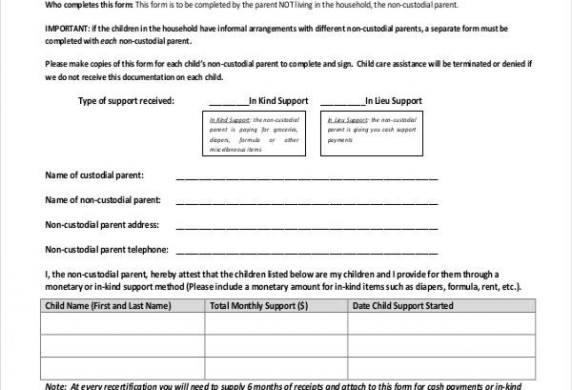 10 Child Support Agreement Templates PDF DOC Free Premium Document Financial Template