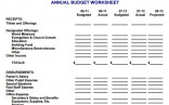 10 Church Budget Process Forms Free Excel PDF Word Doc Document Template