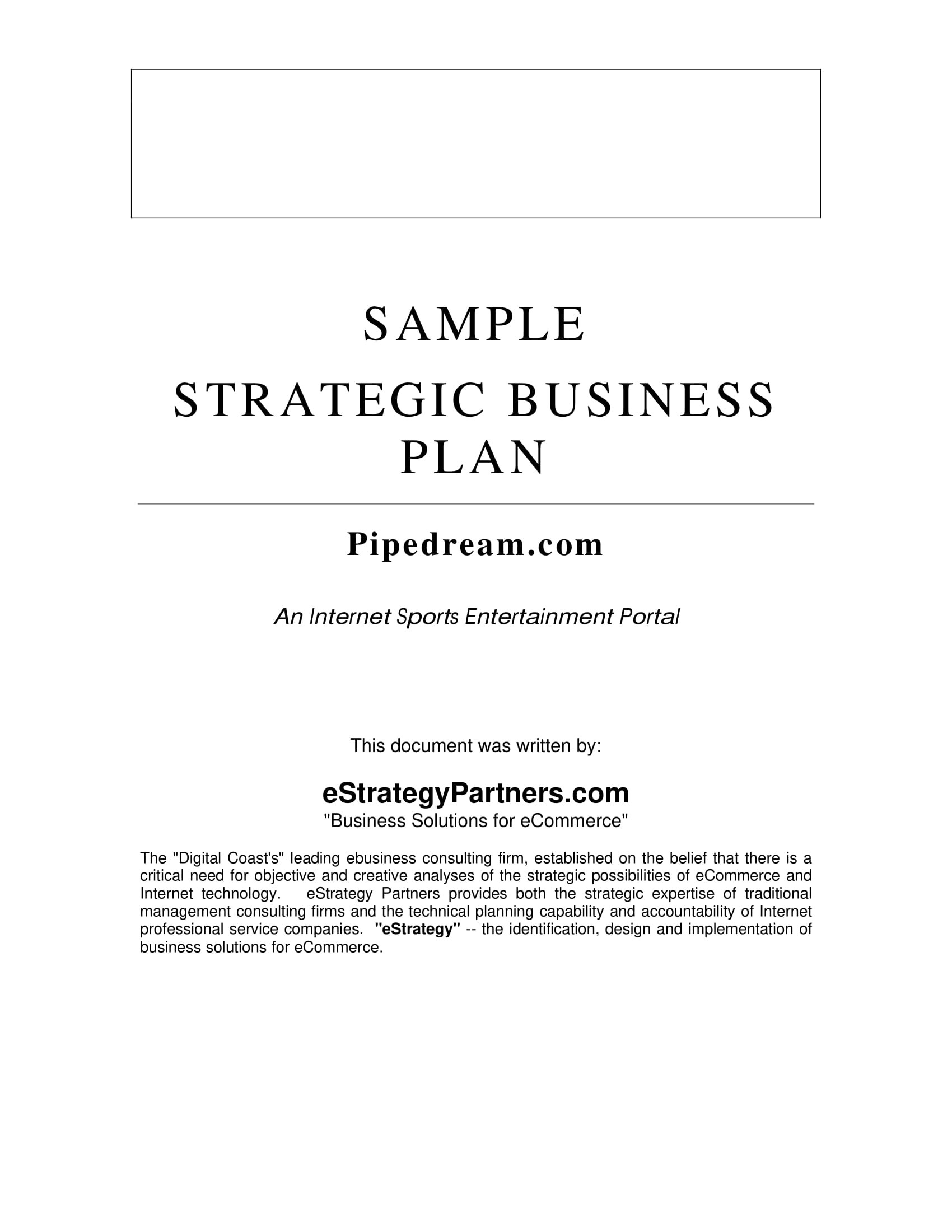 12 Simple Strategic Plan Examples PDF Word Document Business Template