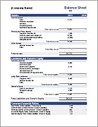 15 Financial Statement Templates For Excel Document Small Business Form